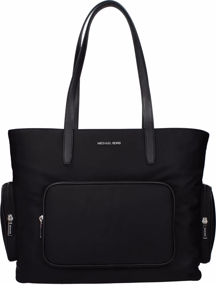 Michael Kors Black Fabric Shoulder Bag