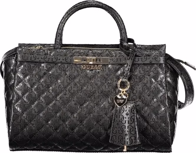 Guess Jeans Black Polyurethane Women's Handbag