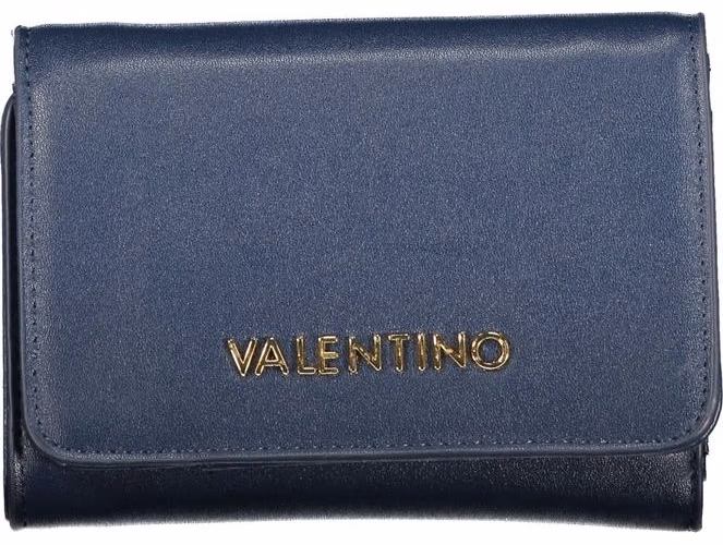 Mario Valentino Blue Polyurethane Women's Wallet