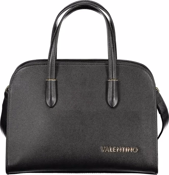 Mario Valentino Black Polyurethane Women's Bag
