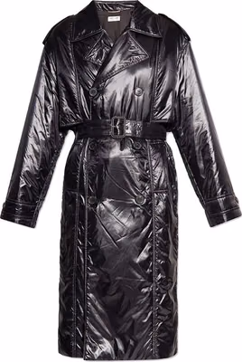 Black Polyamide Coat