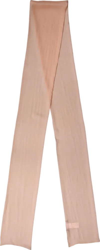 Dolce & Gabbana Light Pink Silk Sash Wrap Foulard 291cm x 19cm  Scarf