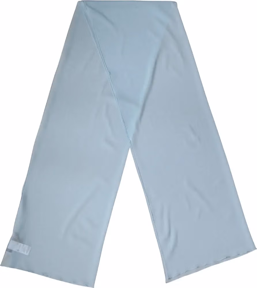 Dolce & Gabbana Light Blue Silk Neck Wrap Shawl Stole 200cm x 64cm  Scarf