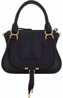 Black Calf Leather Bos Taurus Handbag