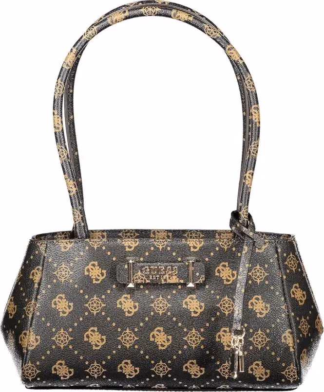 Guess Jeans Marrone Poliuretano Women Handbag