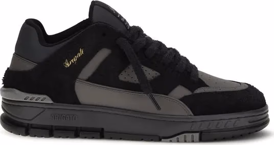 Axel Arigato Black Calf Leather Bos Taurus Athletic Sneakers