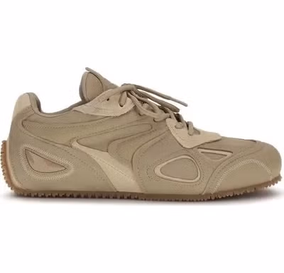 Brown Calf Leather Bos Taurus Low Top Sneakers