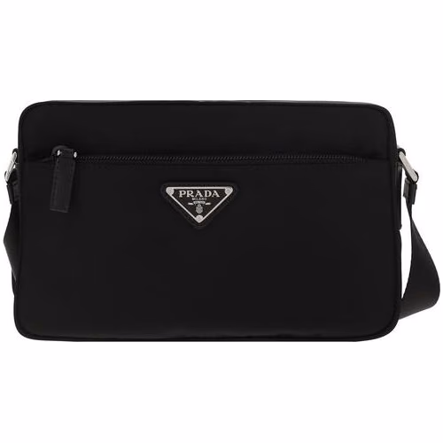 Prada Black Recycled Polyamide Shoulder Bag