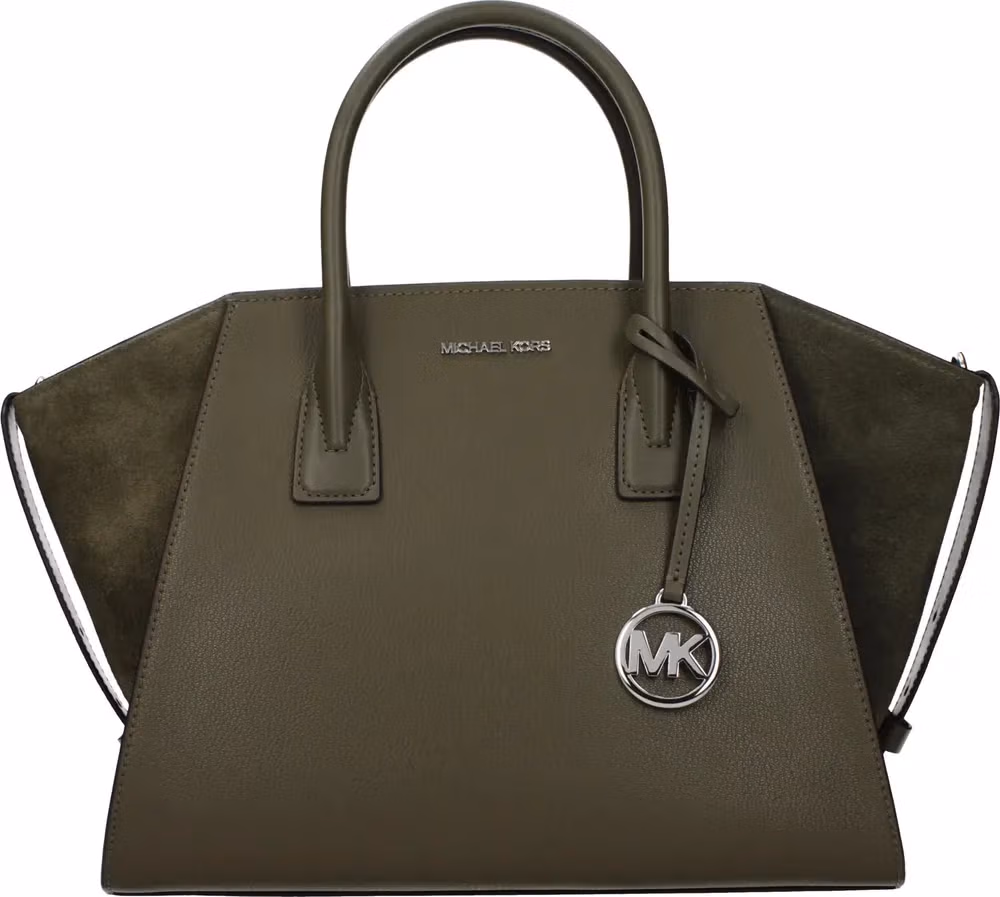 Michael Kors Green Leather Handbag