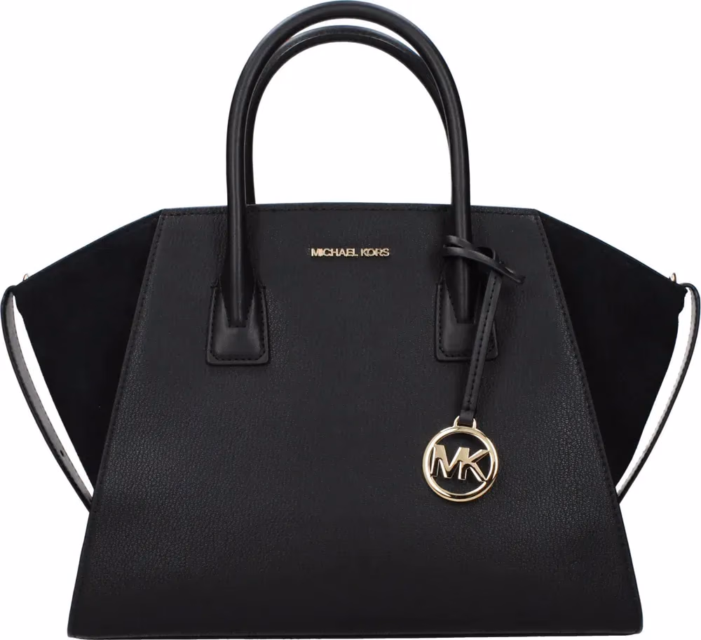 Michael Kors Black Leather Handbag