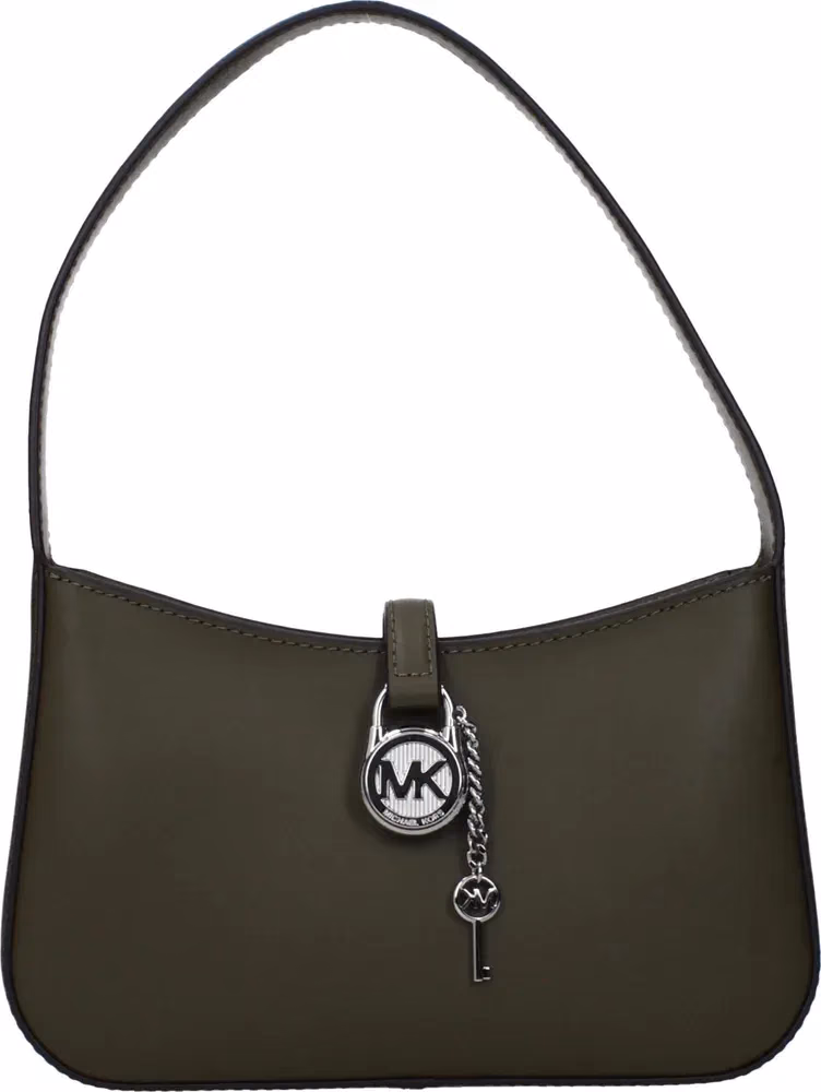 Michael Kors Green Leather Handbag