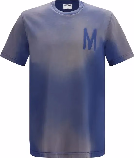 Moschino Blue Cotton T-Shirt