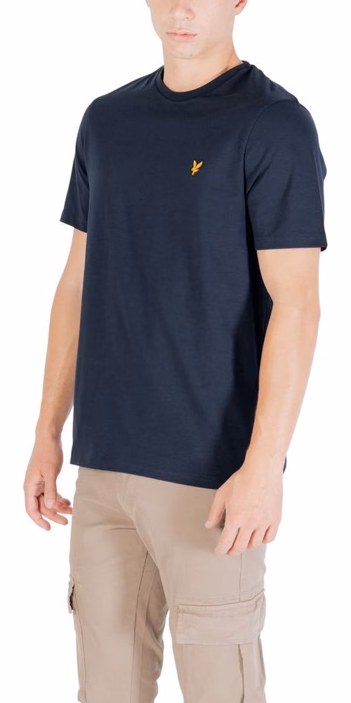 Lyle & Scott Blue Cotton T-Shirt