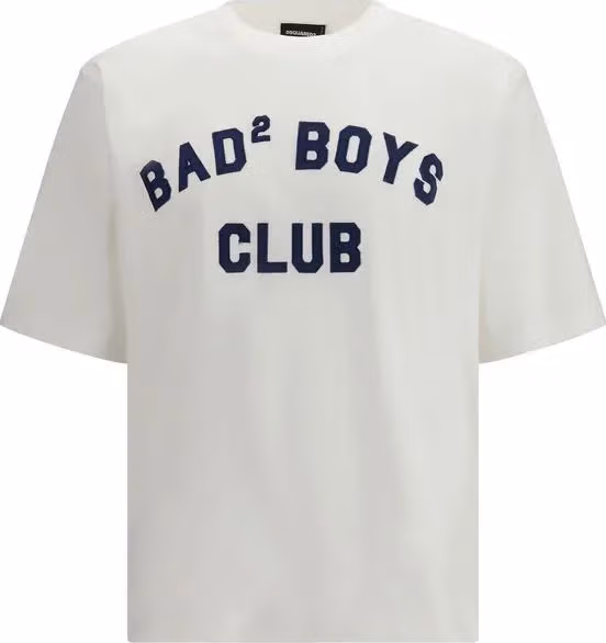 Dsquared² White Cotton T-Shirt