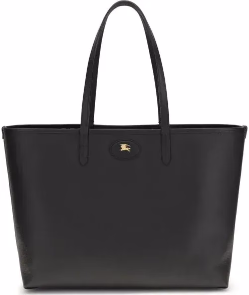Burberry Black Calf Leather Bos Taurus Shoulder Bag
