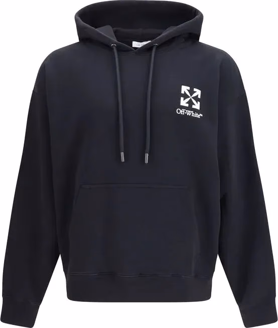 Off-White Black Cotton Sweatshirt