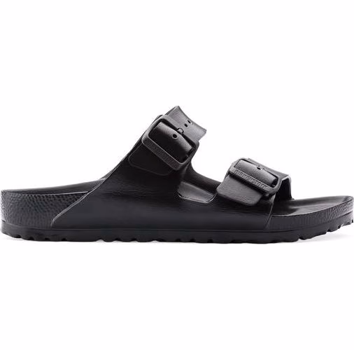 Birkenstock Black Polyester Flat Sandals