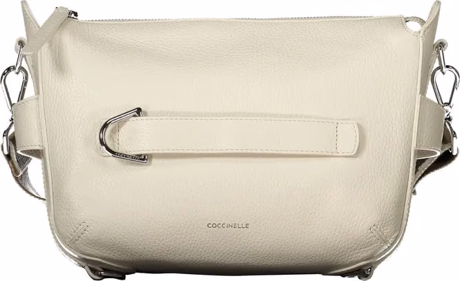 Coccinelle Bianco Leather Women Handbag
