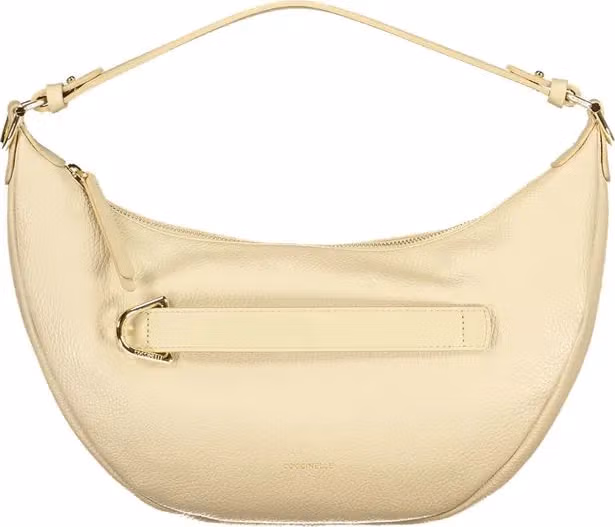Coccinelle Beige Leather Women Handbag