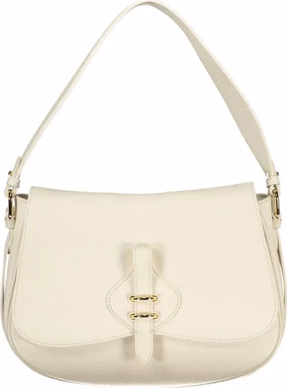 Coccinelle Bianco Leather Women Handbag