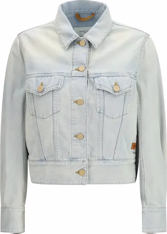 Jacob Cohen Gray Cotton Denim Jacket