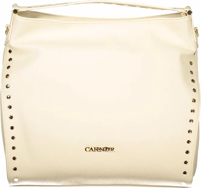 Cafenoir Beige Polyurethane Women Shoulder Bag