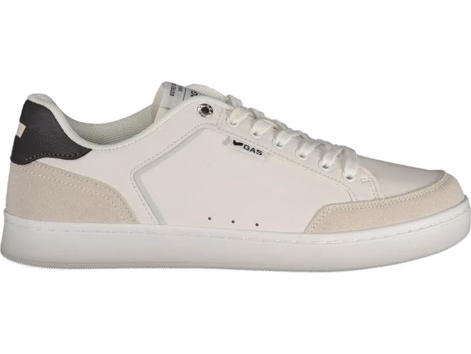Gas White Polyurethane Men Sneaker