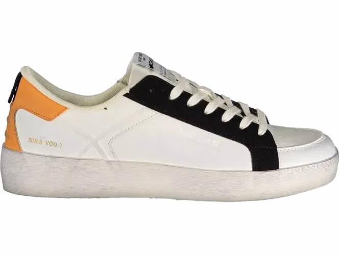 Gas White Polyurethane Men's Sneaker