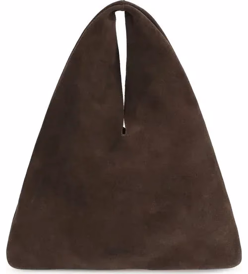 Manebi Brown Calf Leather Bos Taurus Shoulder Bag