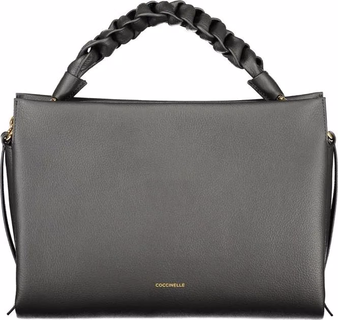 Coccinelle Nero Pelle Women Handbag