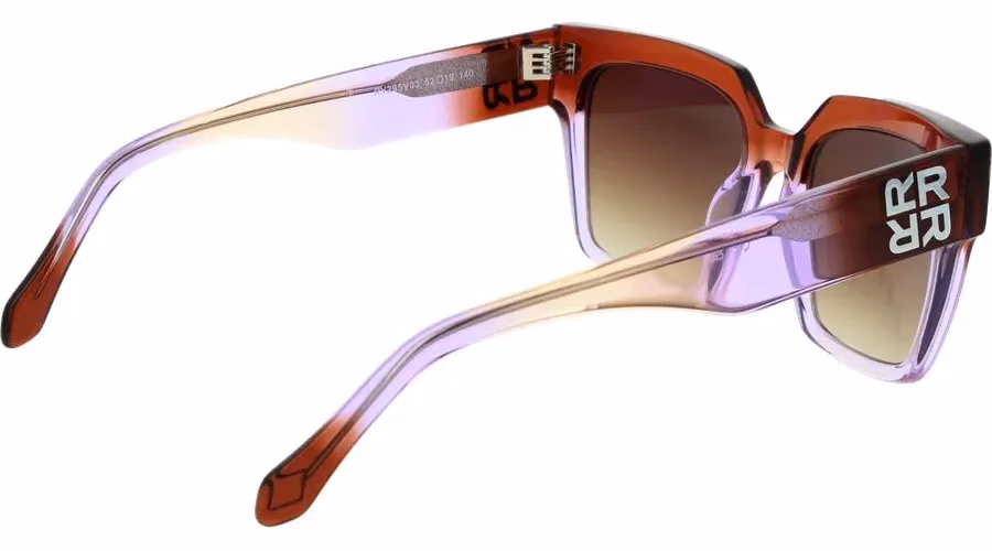 Replay Purple Plastic Sunglasses