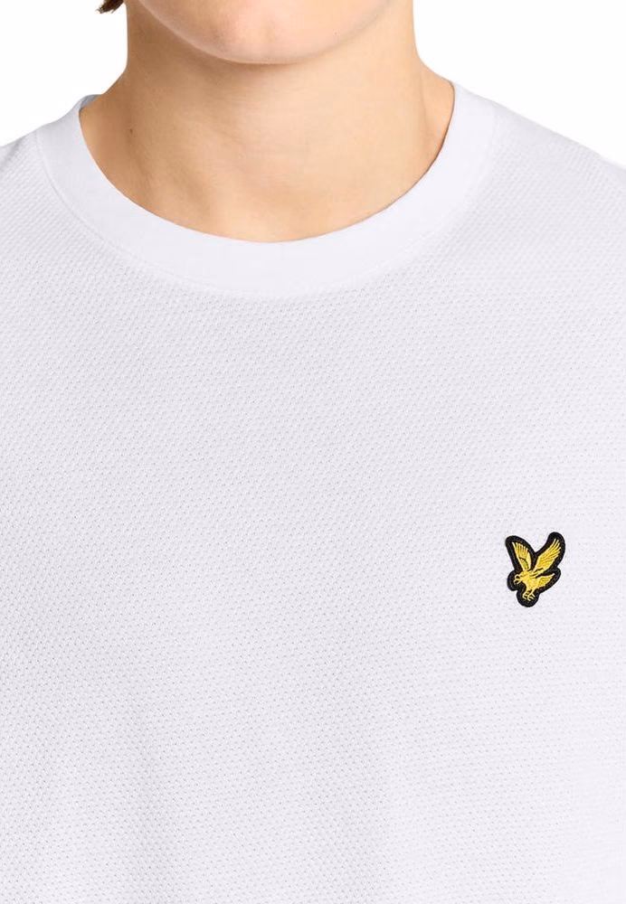 Lyle & Scott White Cotton T-Shirt