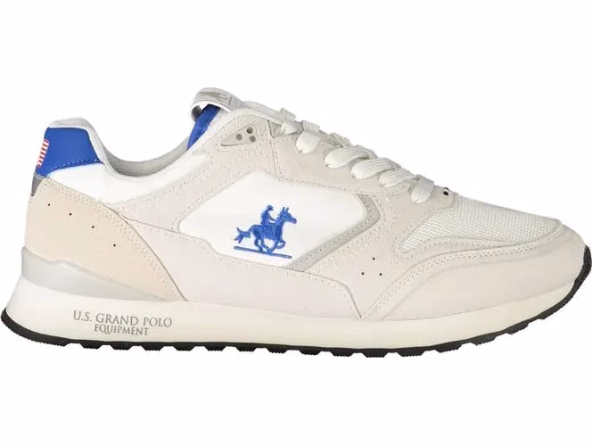 U.S. Grand Polo White Polyester Men's Sneaker