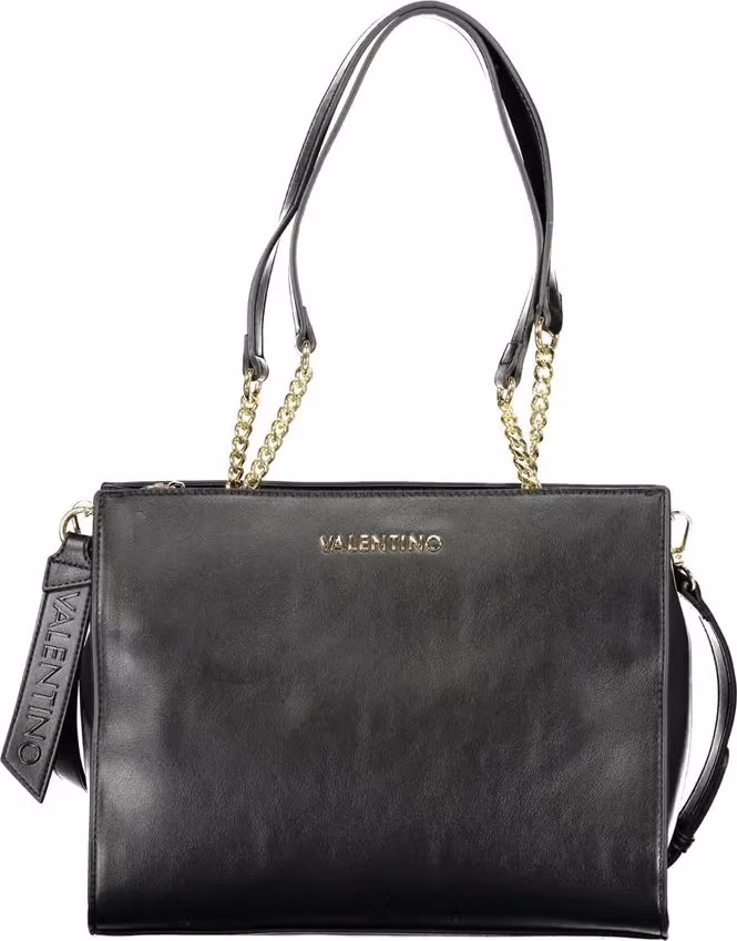 Mario Valentino Black Polyurethane Womens Bag