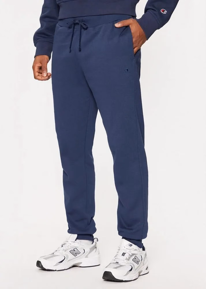 Champion Blue Cotton Joggers (Workout Pants)