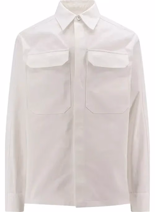 Jil Sander White Cotton Dress Shirt