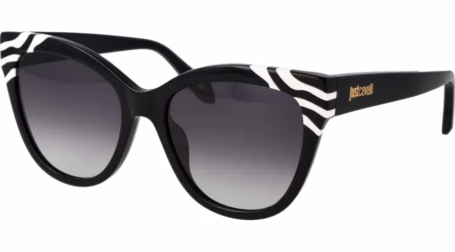 Just Cavalli Black Cellulose Acetate Sunglasses