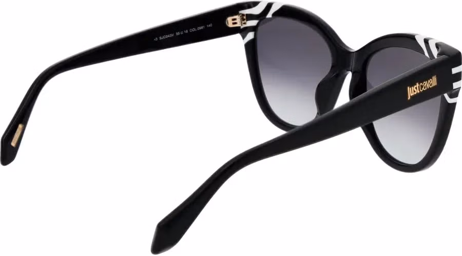 Just Cavalli Black Cellulose Acetate Sunglasses