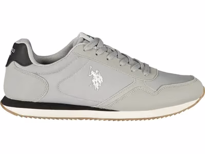 Gray Polyurethane Men's Sneaker