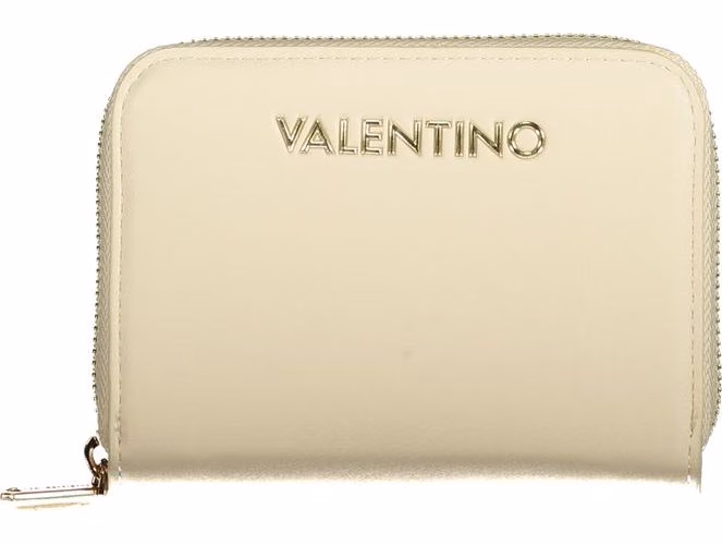 Mario Valentino Beige Polyurethane Women's Wallet
