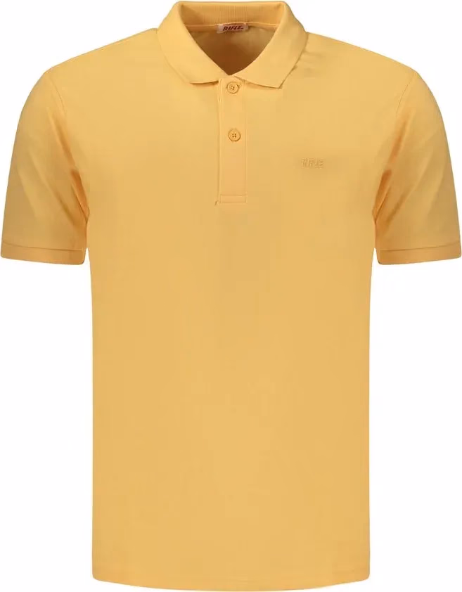 Rifle Orange Cotton Men's Polo Shirt