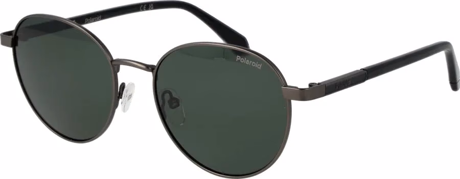 Polaroid Gray Metal Sunglasses