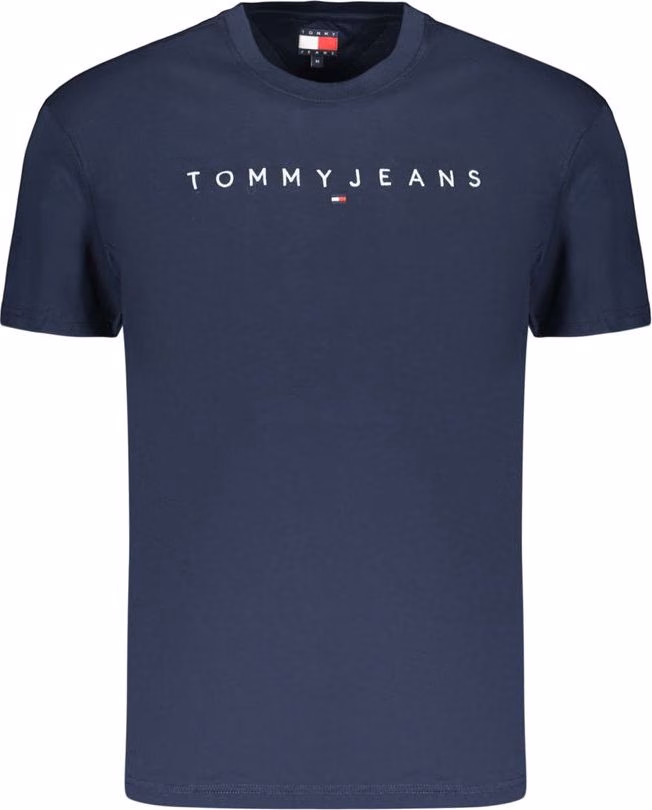 Tommy Hilfiger Blue Cotton Men's T-Shirt