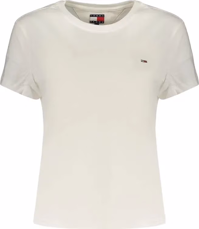 Tommy Hilfiger Bianco Cotton Women's T-Shirt