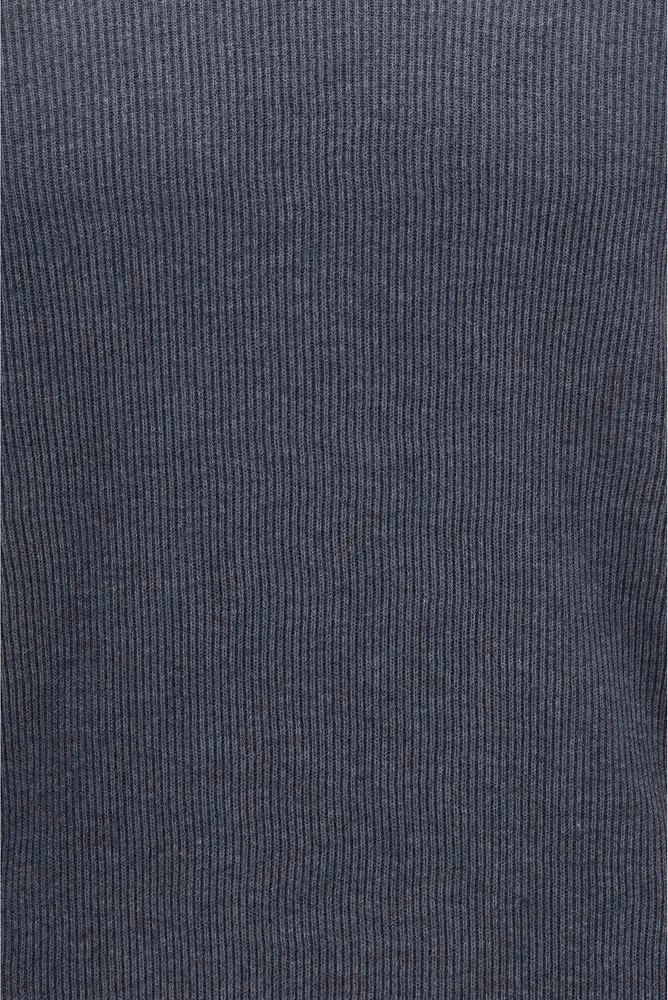Brunello Cucinelli Gray Cotton Polo Shirt