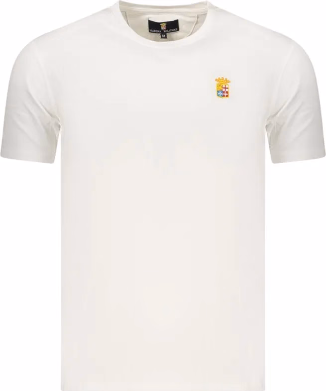 Marina Militare Bianco Cotton Men's T-Shirt