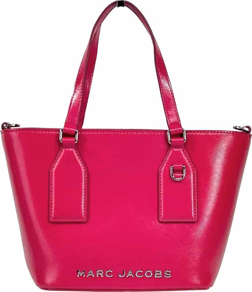 Marc Jacobs Marc Jacobs Small Saffiano Leather Tote Crossbody Bag