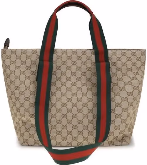 Gucci Beige Polyester Shoulder Bag