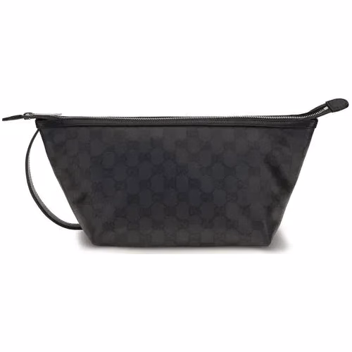 Gucci Black Cotton Clutch Bag