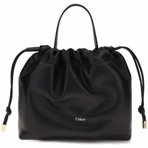 Chloé Black Lamb Ovis Aries Aries Shoulder Bag